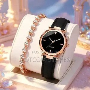 Awei Luxury Watch Set - Unisex Quartz Analog