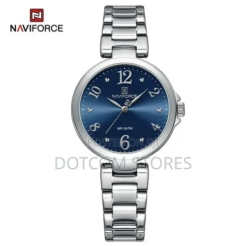 Naviforce Ladies Watch NF5031 Silver Blue - 1