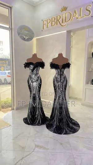 Mermaid Party Dresses for Hire - Black