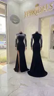 Mermaid Party Dresses for Hire - Black - 2