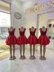 Bridesmaids Changing Dresses for Hire - 4