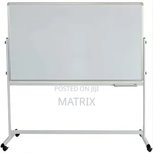 120x90cm Dry Wipe Magnetic Whiteboard with Stand