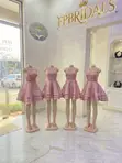 Maids Pink Changing Dresses for Hire - 1