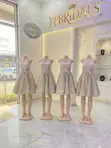 Maids Pink Changing Dresses for Hire - 2