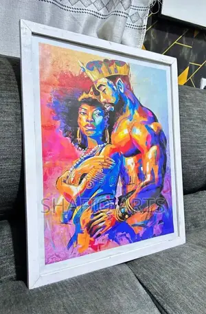 Framed Art Pieces - King and Queen Canvas