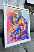 Framed Art Pieces - King and Queen Canvas - 2