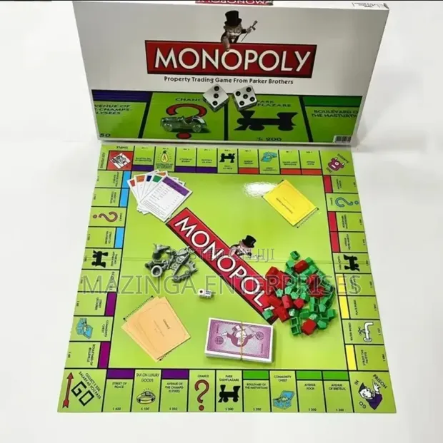 Classic Monopoly Board Game by Parker Brothers - 1