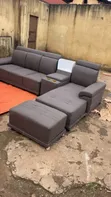 Brand New Leather Corner Sofa - 1
