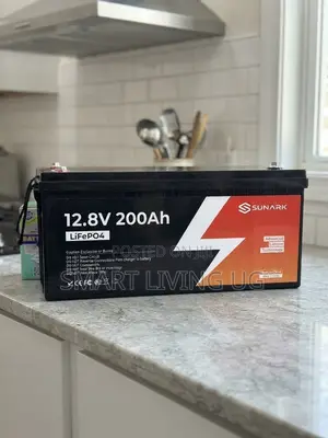 Sunark 12.8V 200Ah LiFePO4 Backup Power Battery
