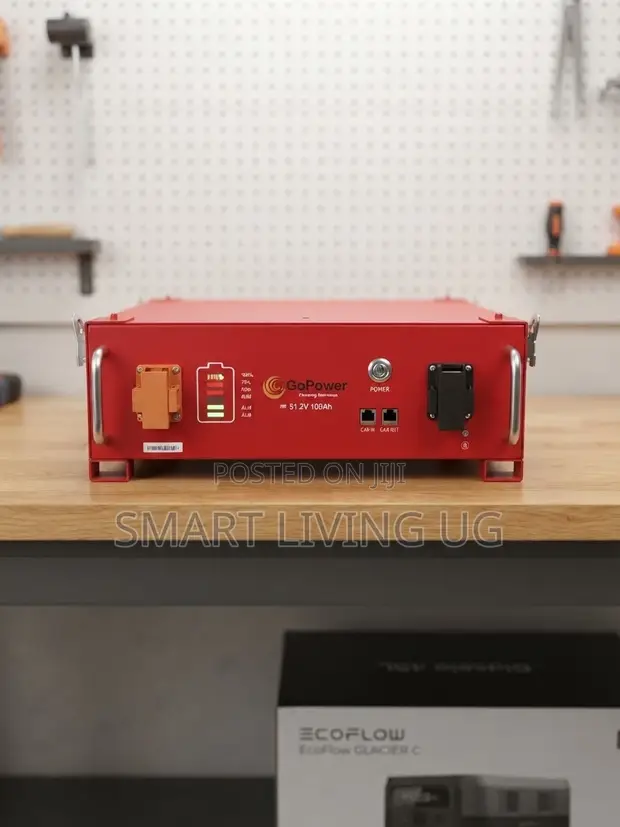 GoPower 51.2V 100Ah Lithium Solar Battery Storage - 1