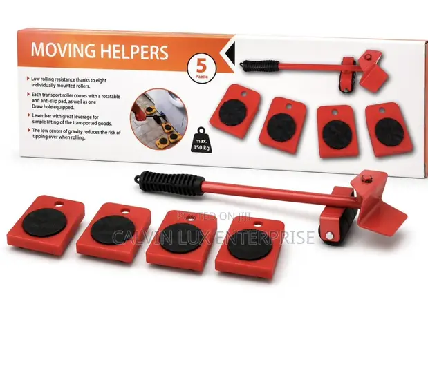 Furniture Lifter and Movable Set Tool (5-Piece) - 1
