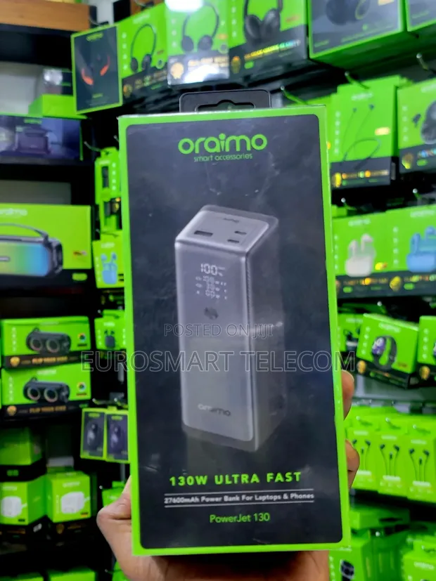 Oraimo PowerJet 130W Ultra Fast Powerbank 27000mAh - 1