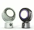 Portable Desktop Fan with Light - 2