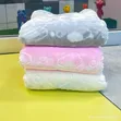 Soft Plush Baby Blankets - Cloud & Moon Pattern - 2