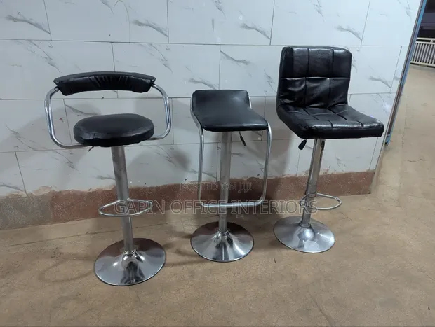Second Hand Adjustable Height Bar/Counter Stools - 1