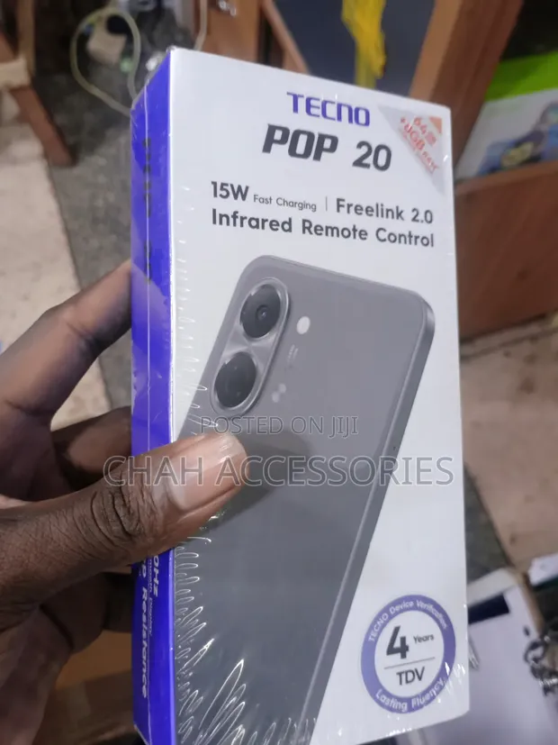 New Tecno Pop 20 64GB Black - 1