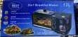 3-in-1 Breakfast Maker: Toaster Oven, Griddle & Coffee Maker - 2