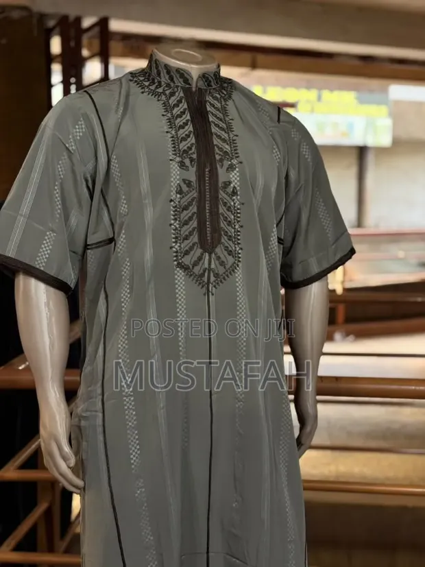Moroccan Kanzu with Kola (Short Sleeve) - 1