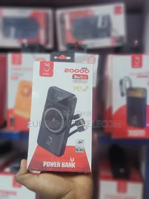 Berry 3-in-1 Wireless Power Bank PB-W61, 20000mAh
