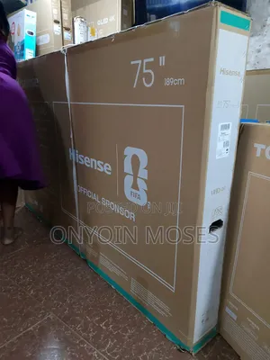 Hisense 75" UHD 4K Smart Vidaa Frameless TV