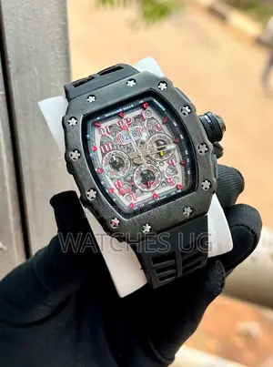 Richard Mille Watch - Rubber Strap