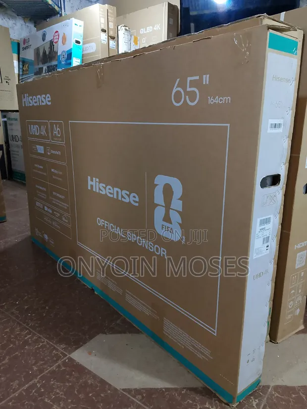 65 Inch Hisense UHD 4K Smart TV with Inbuilt Decoder - 1