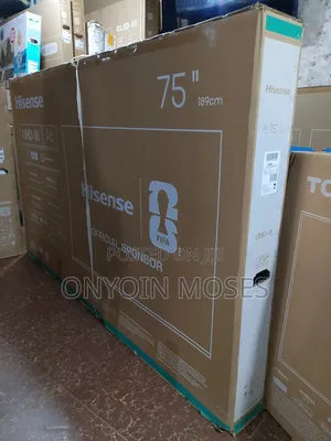 Brand New 75" Hisense UHD 4K Smart TV