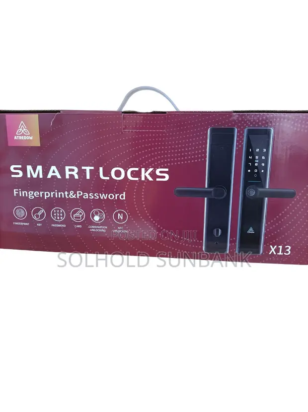 Smart Lock - Fingerprint, Key, Password, Card, NFC - 1