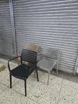 Brand New Advanced Plastic Chairs with Armrests - 2