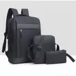 3-in-1 Men's Backpack with USB Charging - 1