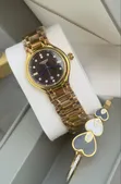 Longines PrimaLuna Gold-Tone Diamond Watch - 1