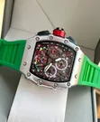 Richard Mille Style Watch - Tonneau Carbon TPT Look - 2