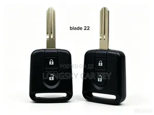 Nissan A33 Physical Key Shell (2-Button)