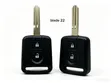 Nissan A33 Physical Key Shell (2-Button) - 1