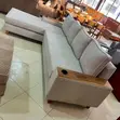 Brand New White L Sofa Set - 2