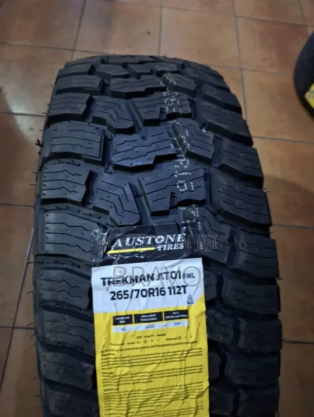 Trekman 265/70R16 Mud Terrain Tyre - 1