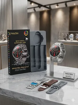 Haino Teko RW-60 Max Smartwatch with 3 Straps