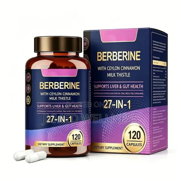 Berberine 27-in-1 Complex 120 Capsules - 1