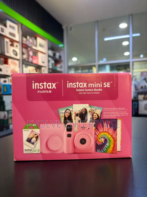 Fujifilm Instax Mini SE Instant Camera Bundle - 1