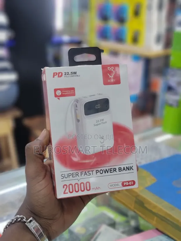 Berry Portable Powerbank 20000mAh - 1