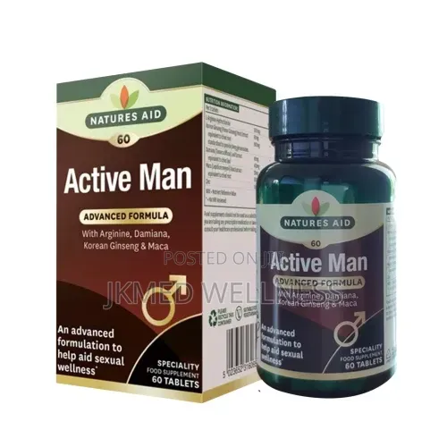 Natures Aid Active Man (60 Tablets) - 1