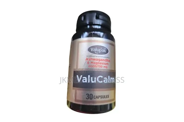 Valupak ValuCalm Ashwagandha Magnesium Capsules - 1