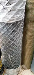 Galvanized Chain-Link Fence Wire Mesh (6ft x 50ft, 3mm) - 3