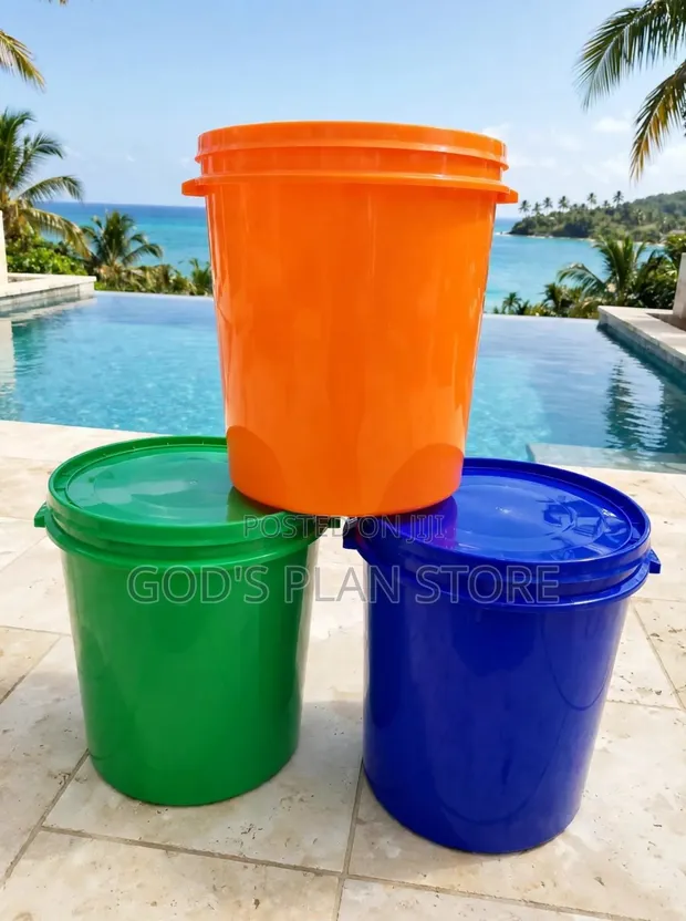 Heavy Duty 40 Litre Plastic Buckets - 1