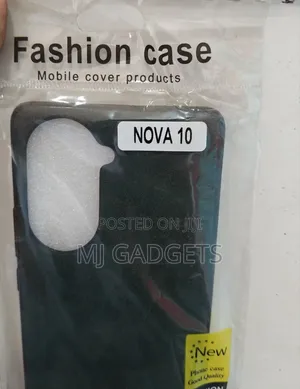 Huawei Nova 10 Green Leather Back Case