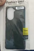 Huawei Nova 10 Green Leather Back Case - 2