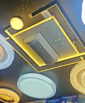 Modern 2-in-1 LED Ceiling Fan Light with Remote