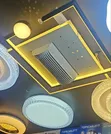 Modern 2-in-1 LED Ceiling Fan Light with Remote - 1