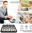 Magnetic Chess Board Game - Portable Travel Set - 3