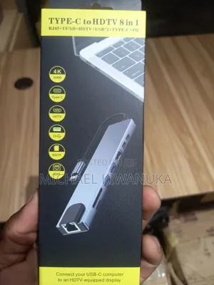 Type-C to HDTV 8-in-1 Adapter